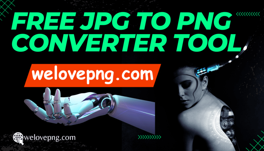 Free JPG to PNG Converter Tool- welovepng.com
